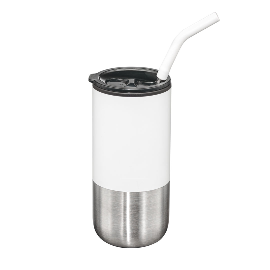 Bondi Double Wall Tumbler w/ Straw -18oz 1