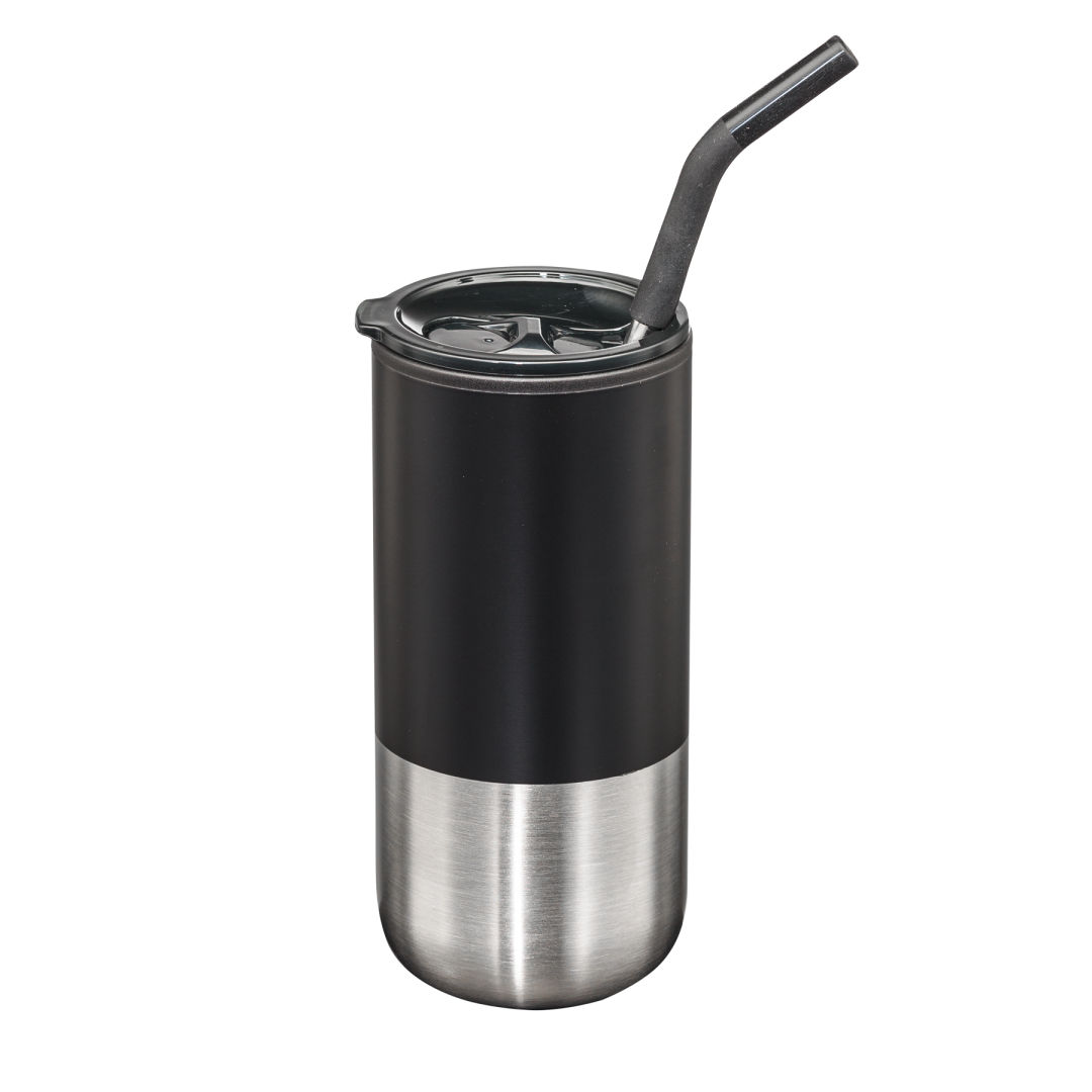 Bondi Double Wall Tumbler w/ Straw -18oz 1