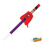 Pen Heroes™ Superhero Series Male w/Cape Pen - Red Pen Heroes™ Superhero Series Male w/Cape Pen - Red
