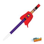 Pen Heroes™ Superhero Series Male w/Cape Pen - Red (Blank) Pen Heroes™ Superhero Series Male w/Cape Pen - Red (Blank)