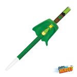 Pen Heroes™ Superhero Series Male w/Cape Pen - Green Pen Heroes™ Superhero Series Male w/Cape Pen - Green