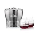 Genoa Ice Bucket & Hogarth On-the-Rocks Set 1 Genoa Ice Bucket & Hogarth On-the-Rocks Set 1