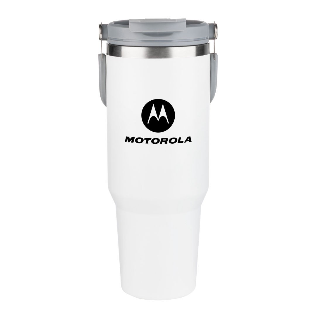 Tirian SS Tumbler w/Carrying Handle - 40oz 1
