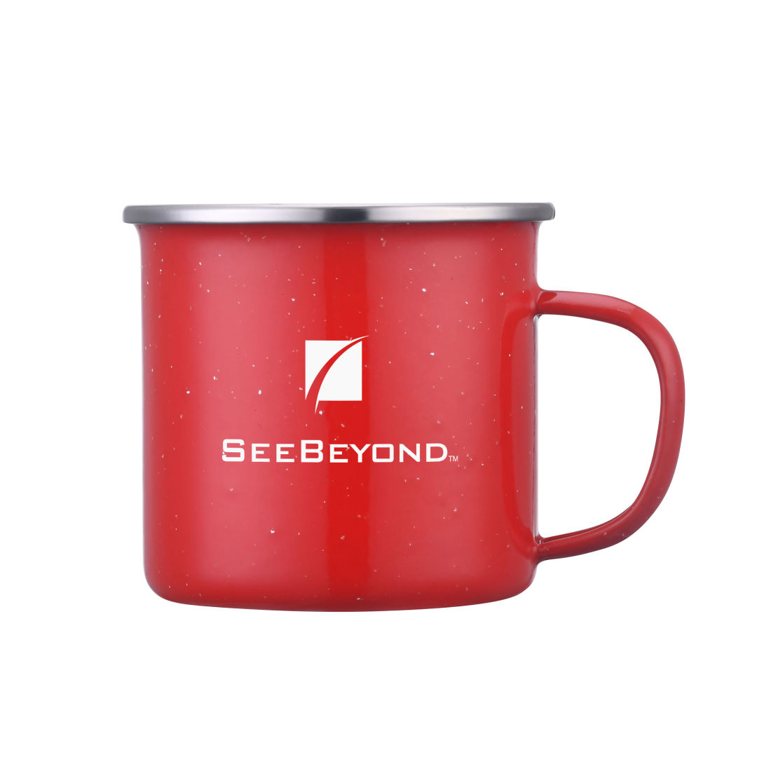 Klimt Enamel Speckeled Mug - 16oz 1