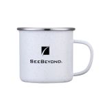 Klimt Enamel Speckeled Mug - 16oz - White Klimt Enamel Speckeled Mug - 16oz - White