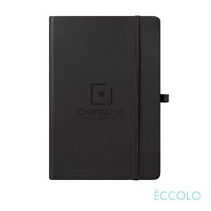Eccolo® Cool Journal - (M) 5 3/4" x 8 1/4" Grid Paper Black 1 Eccolo® Cool Journal - (M) 5 3/4" x 8 1/4" Grid Paper Black 1