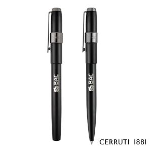 Cerruti 1881® Block Ballpoint Pen & Fountain Pen Gift Set 1 Cerruti 1881® Block Ballpoint Pen & Fountain Pen Gift Set 1