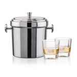 Milano Ice Bucket & Kansas On-the-Rocks Set - Set of 3 (Blank) Milano Ice Bucket & Kansas On-the-Rocks Set - Set of 3 (Blank)