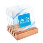 Talbot VividPrint Coasters - Set of 4 on Walnut 1 Talbot VividPrint Coasters - Set of 4 on Walnut 1