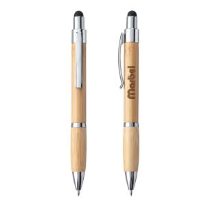 Kafza Bamboo Pen with Stylus 1 Kafza Bamboo Pen with Stylus 1