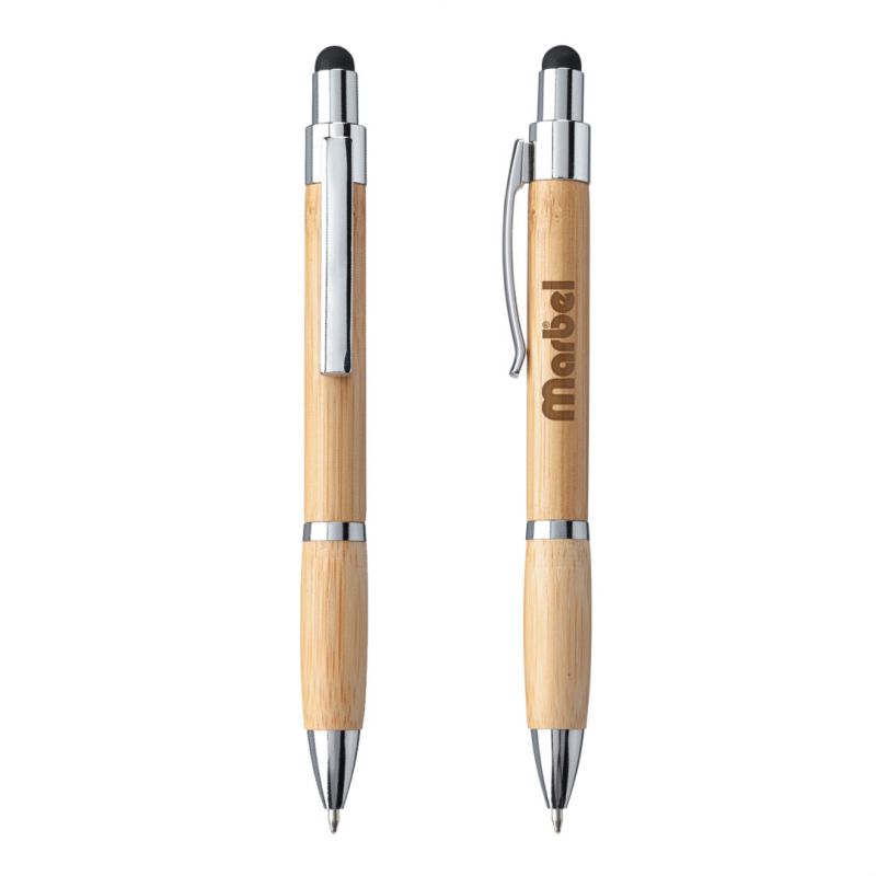 Kafza Bamboo Pen with Stylus 1 Kafza Bamboo Pen with Stylus 1