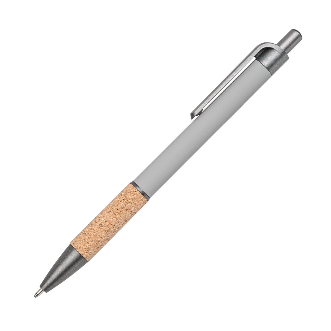 Otto Metal Pen w/Cork Grip & Black Refill 1