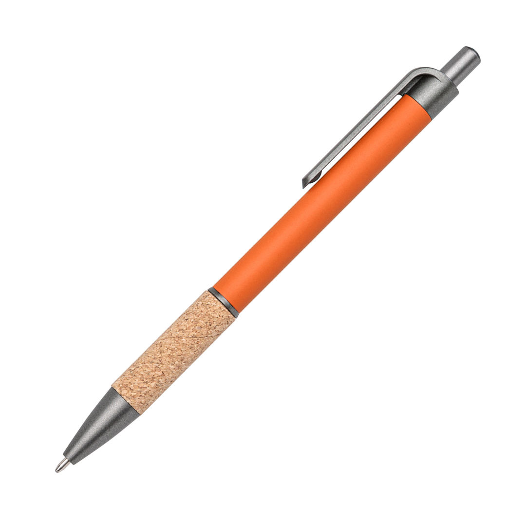 Otto Metal Pen w/Cork Grip & Black Refill 1