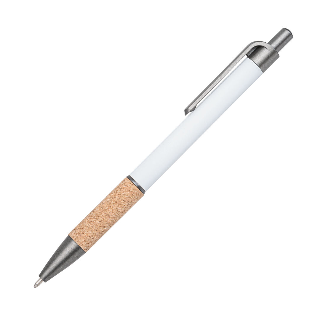 Otto Metal Pen w/Cork Grip & Black Refill 1