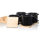 Davies Mug & Coaster Set - Black (Blank) Davies Mug & Coaster Set - Black (Blank)