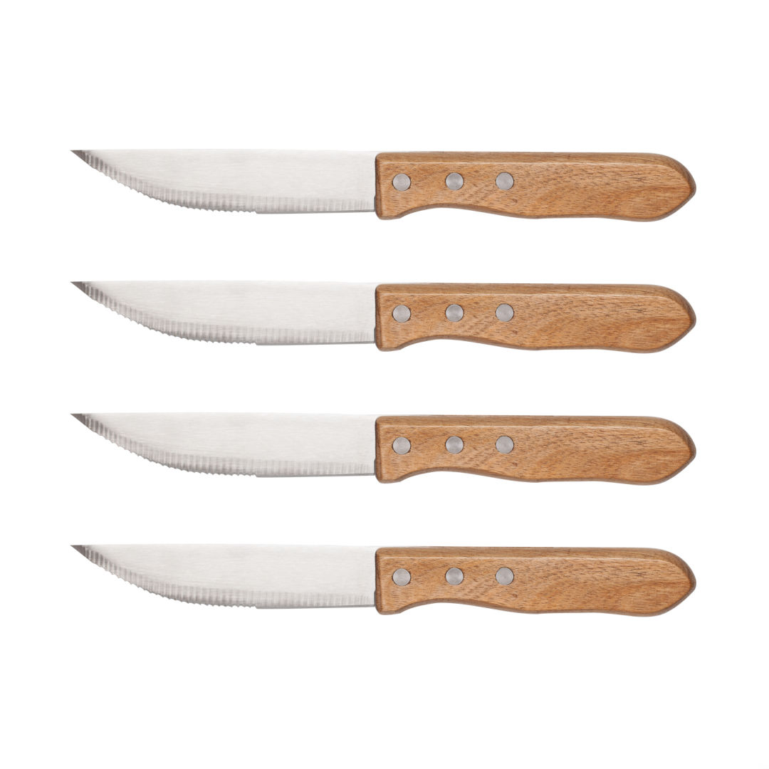 Rustler Steak Knife Set - 4pc 1