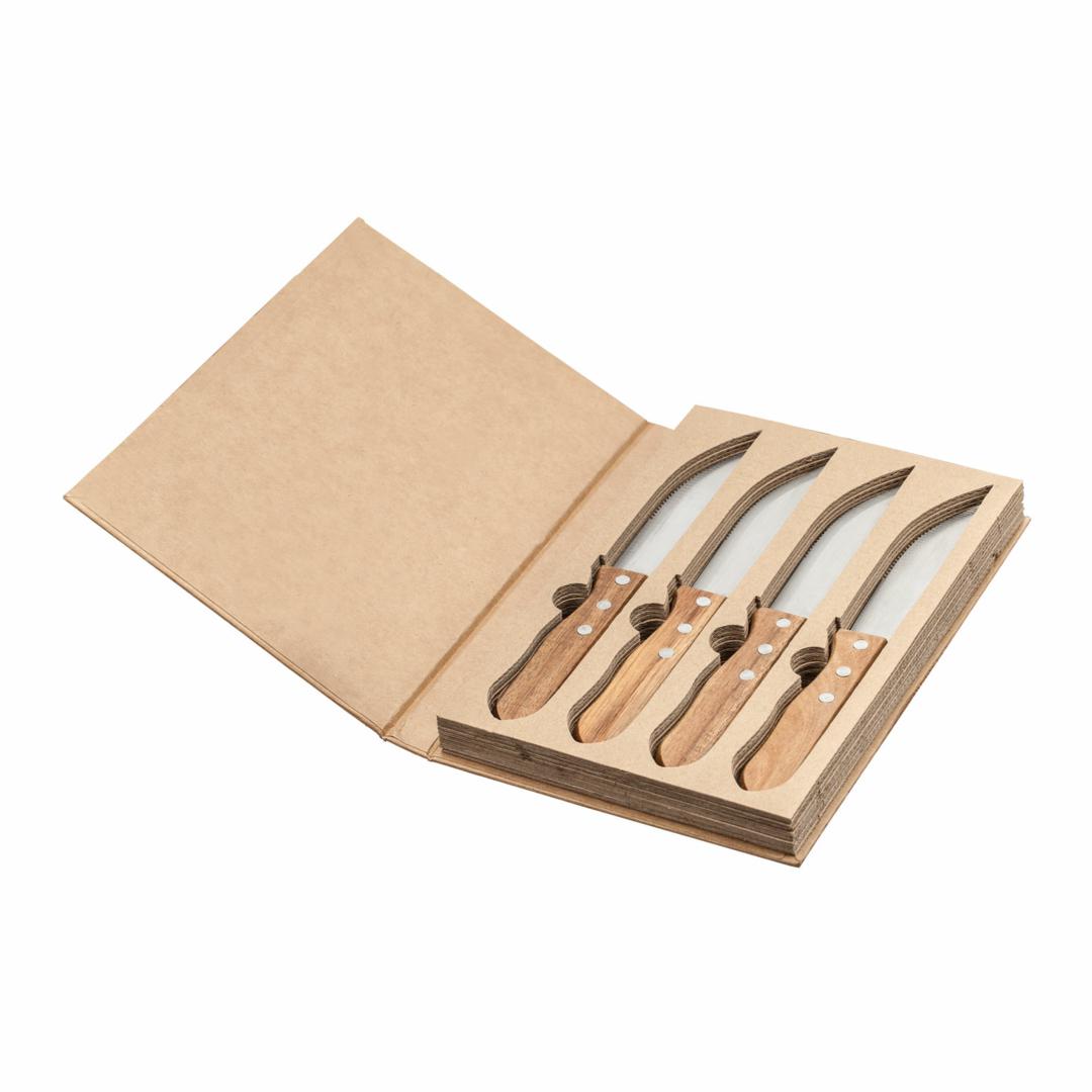 Rustler Steak Knife Set - 4pc 1