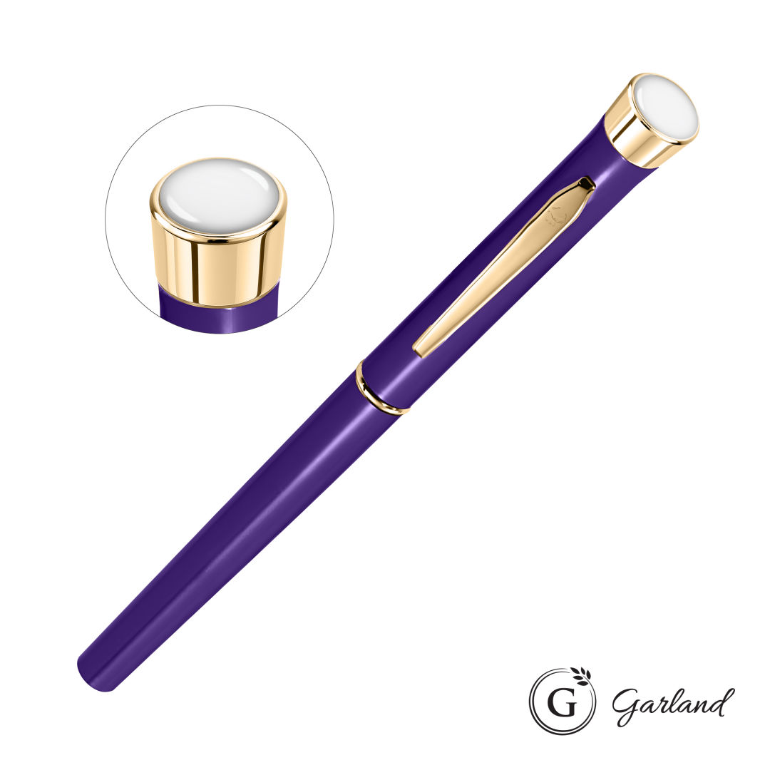 Garland® Color Custom Rollerball Pen - Gold Accent 1