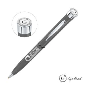 Garland® Recycled Ballpoint Twist Pen - Chrome Accent 1 Garland® Recycled Ballpoint Twist Pen - Chrome Accent 1