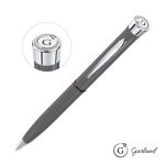 Garland® Recycled Ballpoint Twist Pen - Chrome Accent - Grey with Red Band / Chrome (Blank) Garland® Recycled Ballpoint Twist Pen - Chrome Accent - Grey with Red Band / Chrome (Blank)