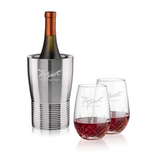 Genoa Wine Cooler & Templeton Stemless Wine Set 1 Genoa Wine Cooler & Templeton Stemless Wine Set 1