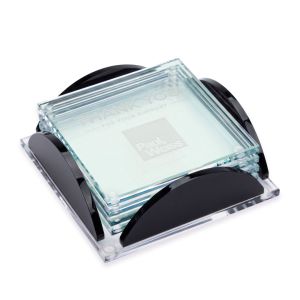 Rockford Coasters - Set of 4 on Herning Black 1 Rockford Coasters - Set of 4 on Herning Black 1