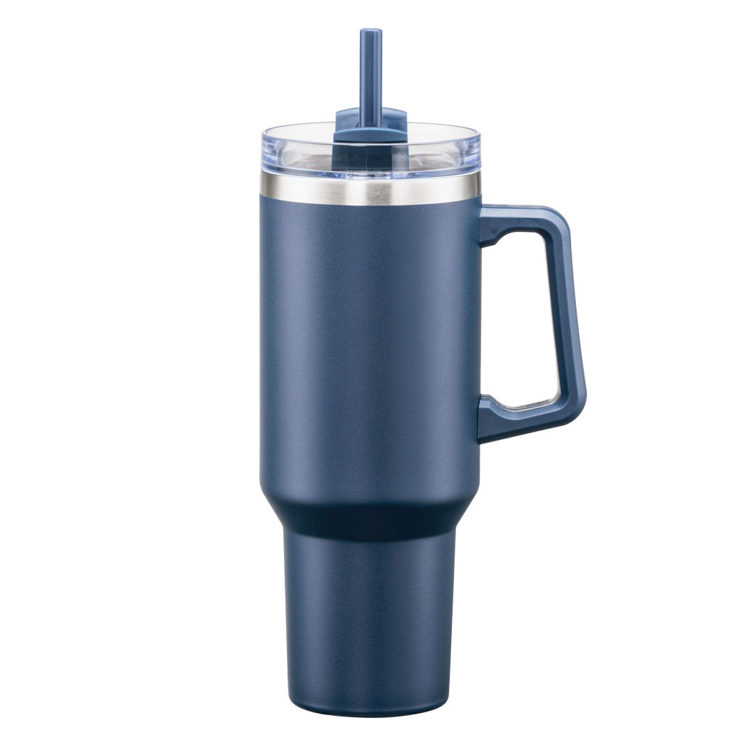 Makena Handle Travel Mug w/Straw - 40oz 1