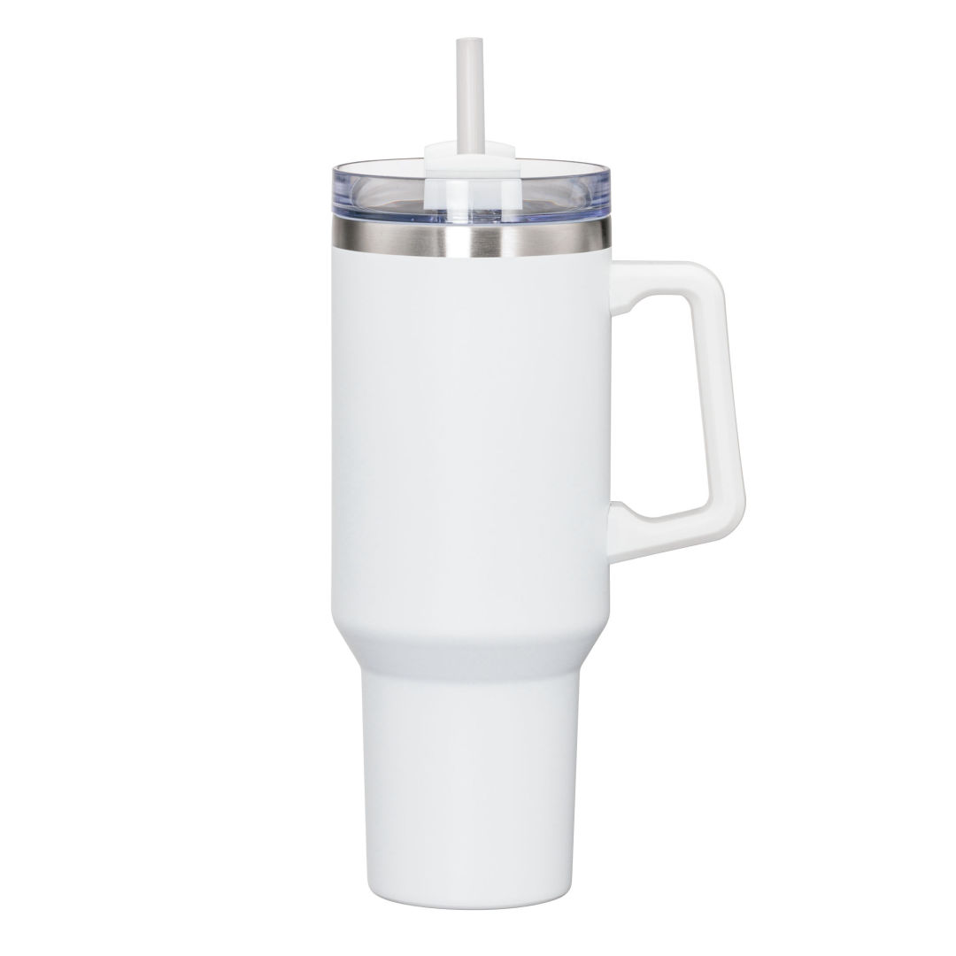 Makena Handle Travel Mug w/Straw - 40oz 1