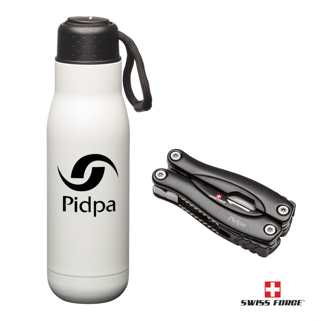 Swiss Force® Bonam Bottle & Multi-Tool Gift Set 1
