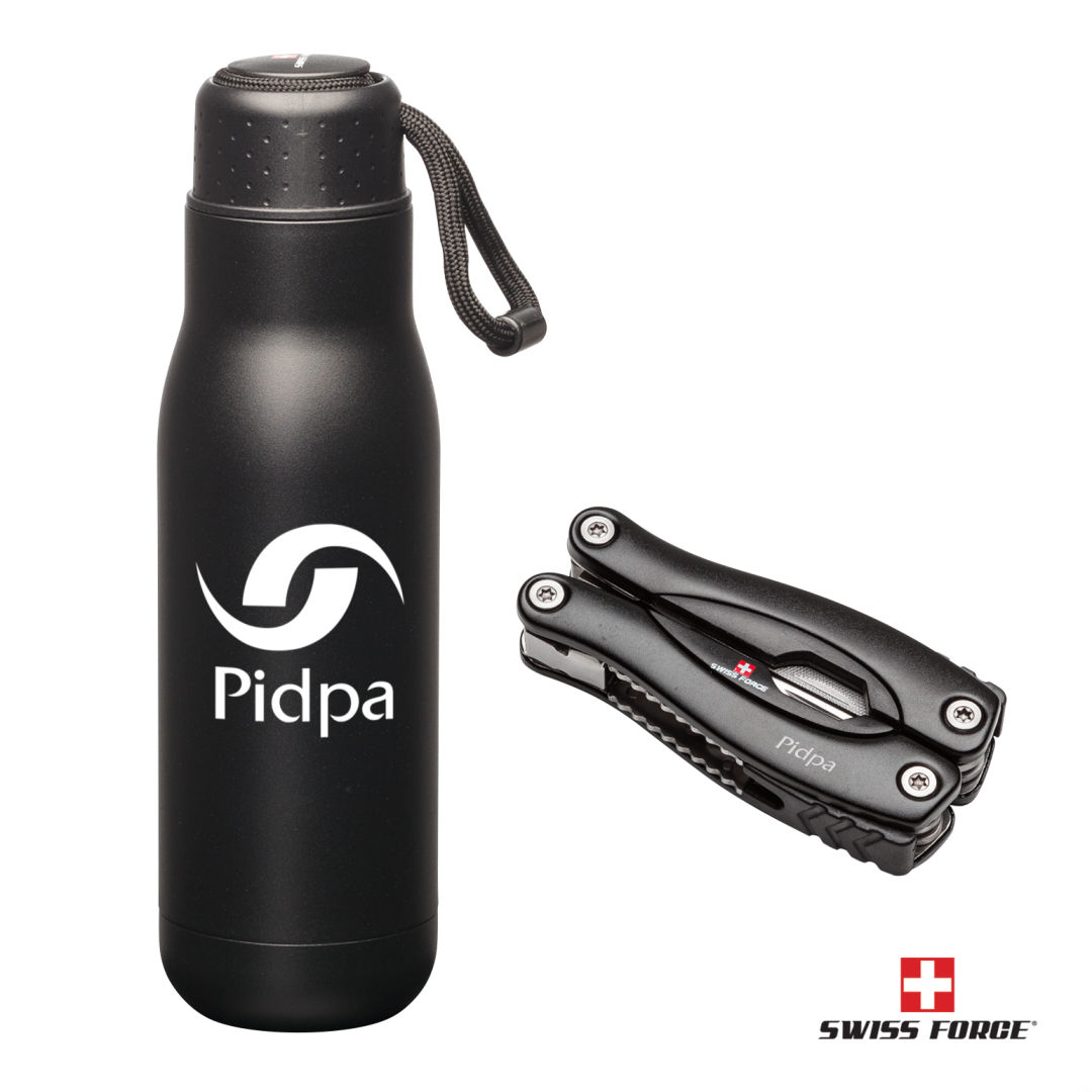 Swiss Force® Bonam Bottle & Multi-Tool Gift Set 1