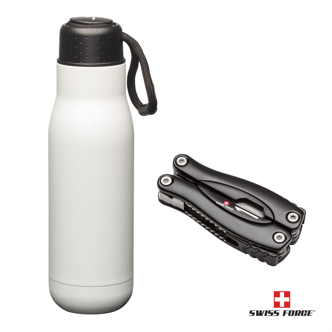 Swiss Force® Bonam Bottle & Multi-Tool Gift Set 1