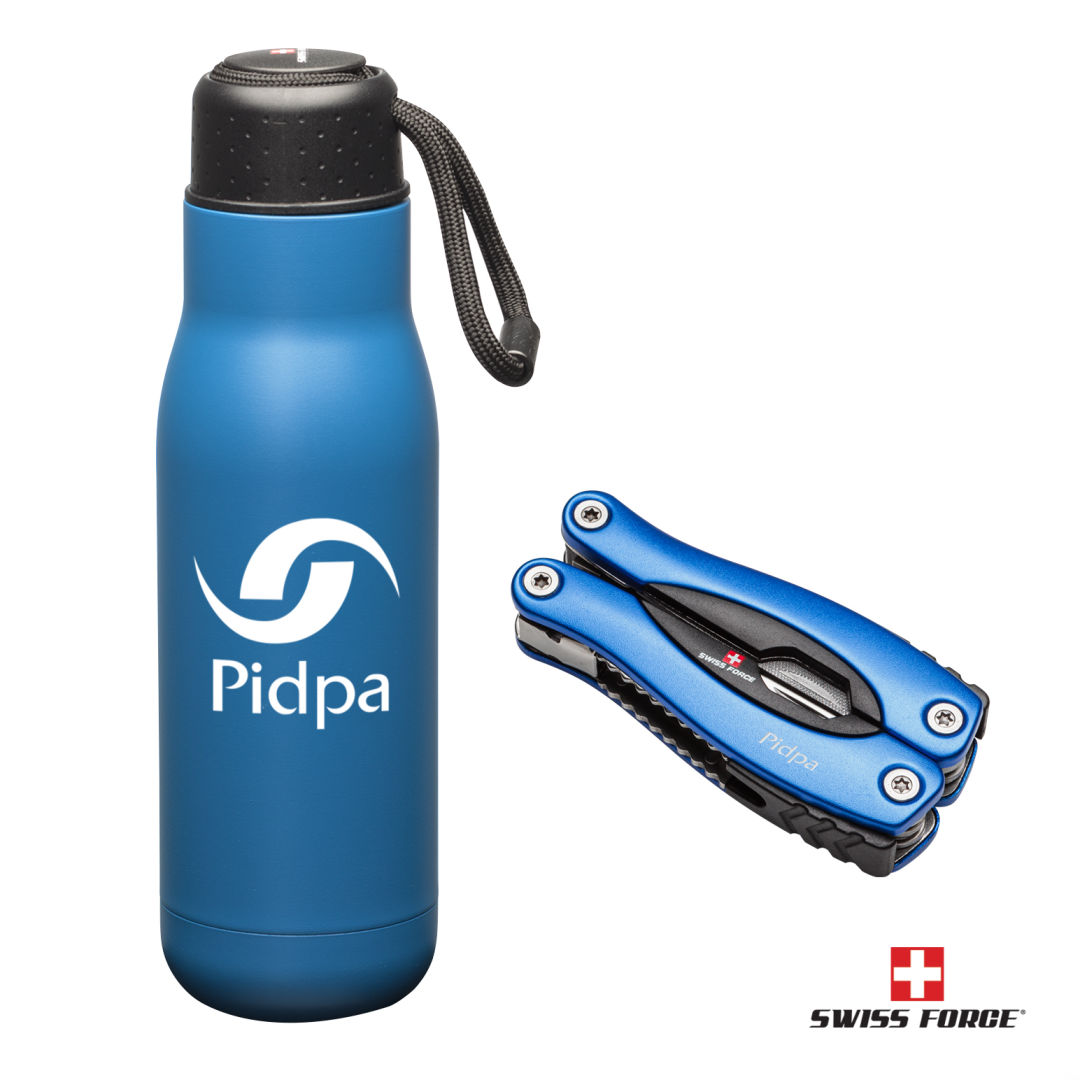 Swiss Force® Bonam Bottle & Multi-Tool Gift Set 1