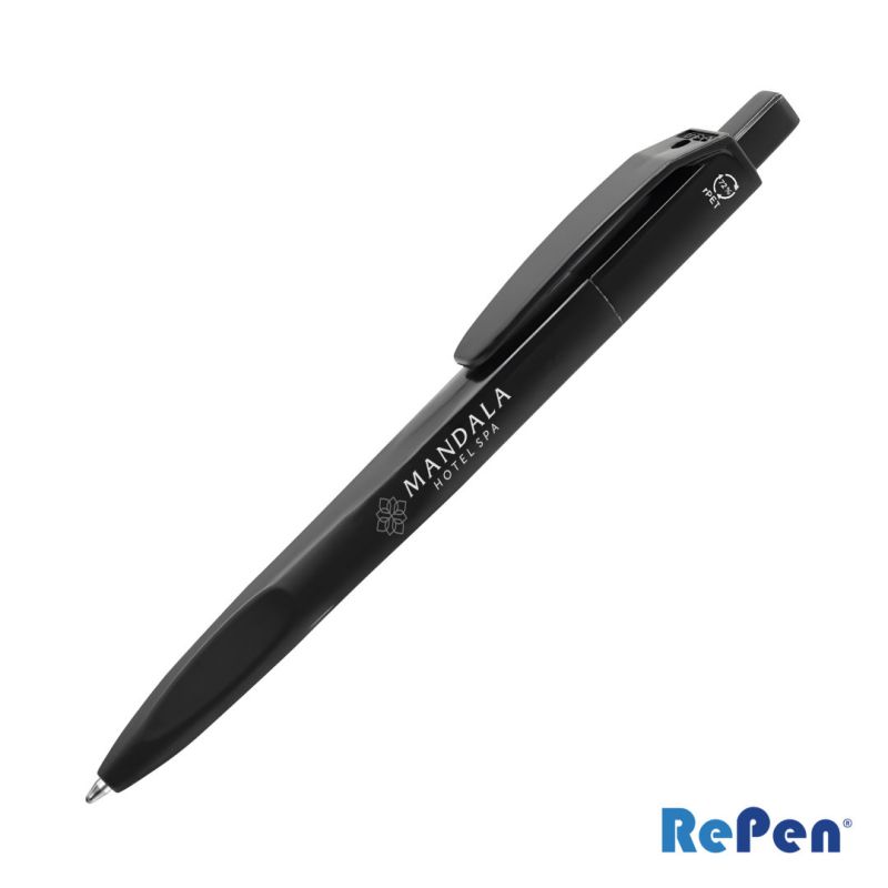 RePen® Squared Opaque Clicker rPET Pen 1 RePen® Squared Opaque Clicker rPET Pen 1
