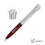 Garland® Monogram Custom Twist Ballpoint Pen - Chrome - Burgundy / Chrome Garland® Monogram Custom Twist Ballpoint Pen - Chrome - Burgundy / Chrome