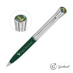 Garland® Monogram Custom Twist Ballpoint Pen - Chrome - Green / Chrome Garland® Monogram Custom Twist Ballpoint Pen - Chrome - Green / Chrome