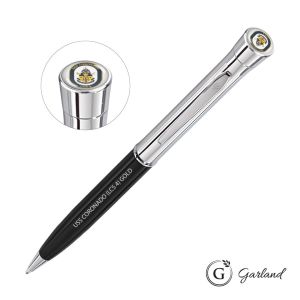 Garland® Monogram Custom Twist Ballpoint Pen - Chrome 1 Garland® Monogram Custom Twist Ballpoint Pen - Chrome 1
