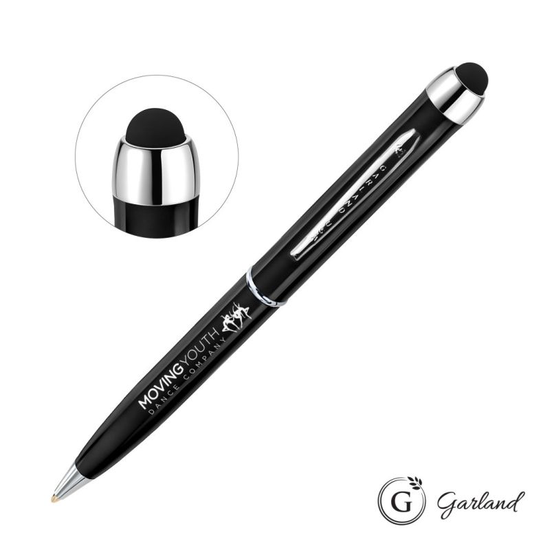 Garland® Stylus High Gloss Ballpoint Twist Pen - Chrome 1 Garland® Stylus High Gloss Ballpoint Twist Pen - Chrome 1