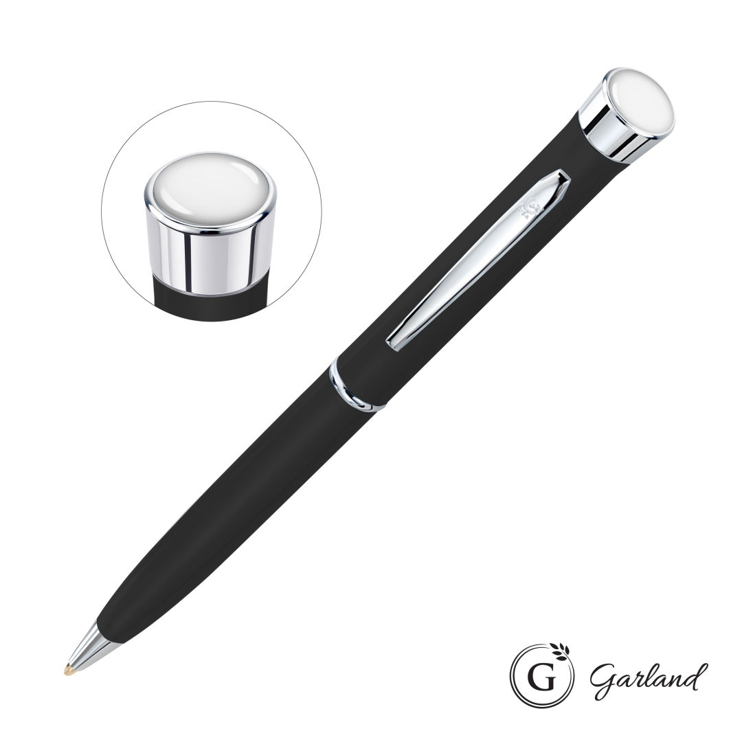 Garland® Color Matte Custom Twist Pen - Chrome 1
