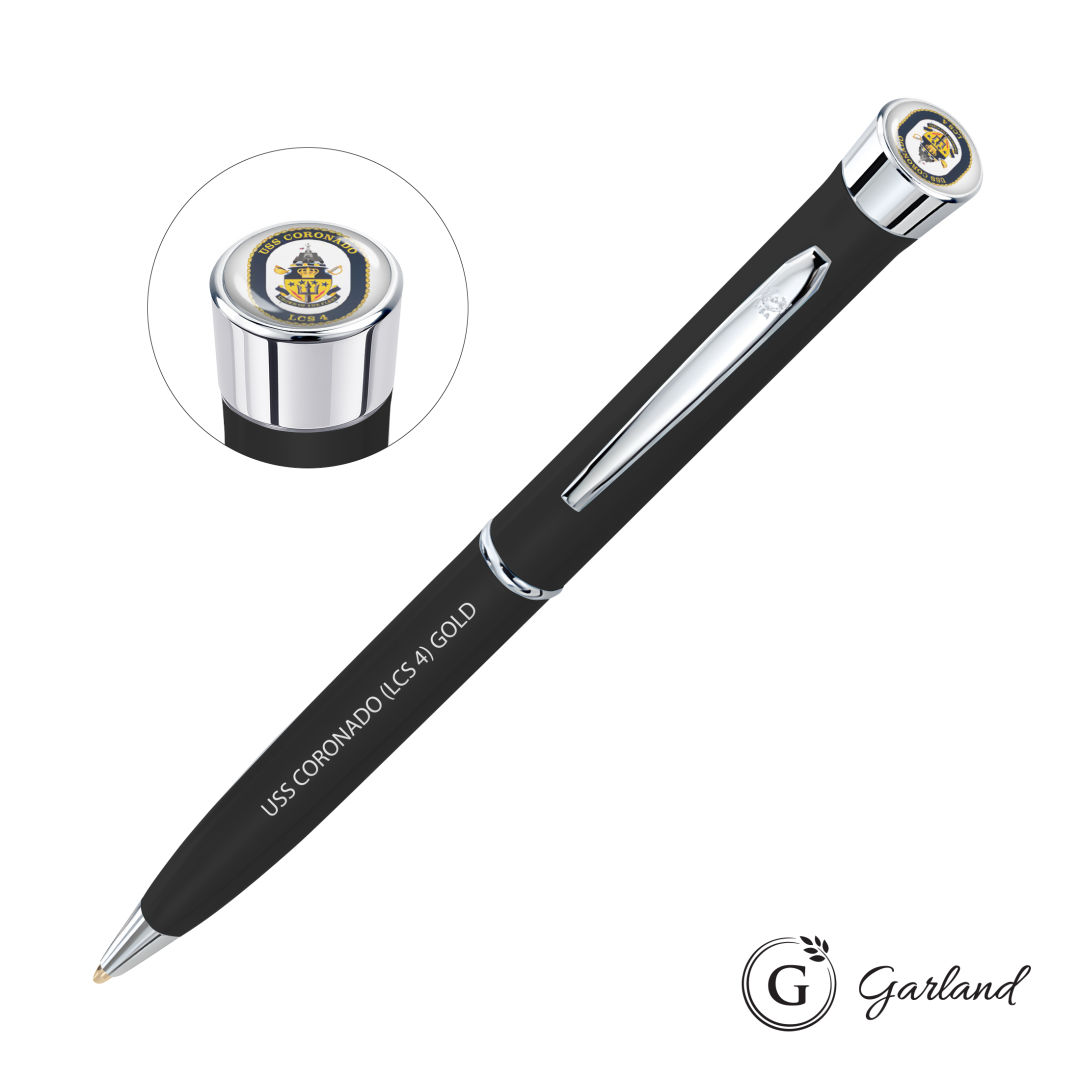Garland® Color Matte Custom Twist Pen - Chrome 1