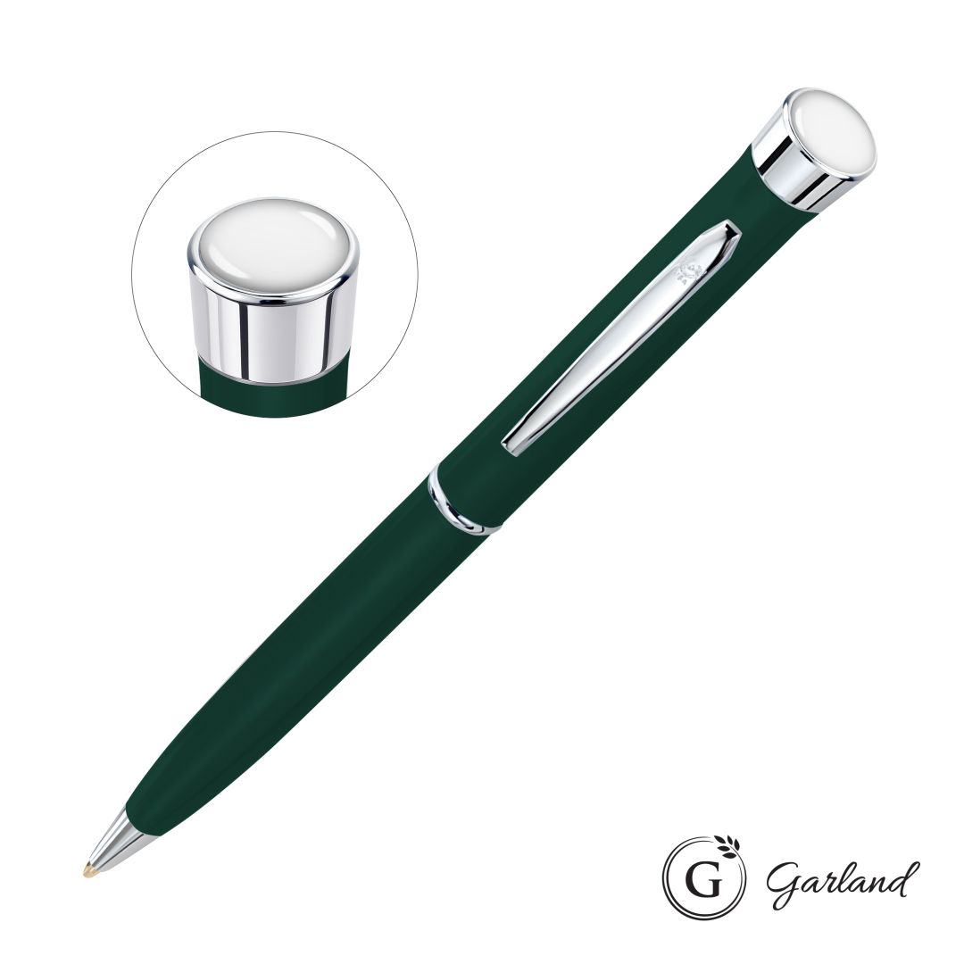 Garland® Color Matte Custom Twist Pen - Chrome 1