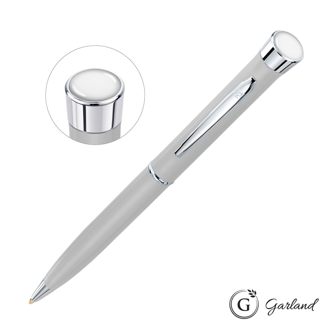 Garland® Color Matte Custom Twist Pen - Chrome 1