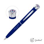 Garland® Color Matte Custom Twist Pen - Chrome - Matte Blue / Chrome Garland® Color Matte Custom Twist Pen - Chrome - Matte Blue / Chrome