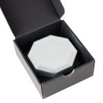 Sloan Coasters - Set of 4 on Black Base 2 Sloan Coasters - Set of 4 on Black Base 2