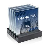 Rockford VividPrint Coasters - Set of 4 on Brolin Black 1 Rockford VividPrint Coasters - Set of 4 on Brolin Black 1