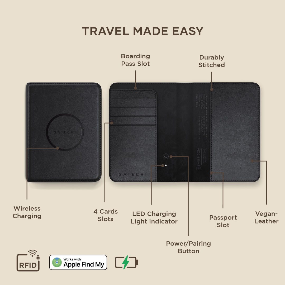 SATECHI® FindAll™ Passport Cover 1
