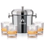 Milano Ice Bucket & Blackwell On-the-Rocks Set - Set of 5 Milano Ice Bucket & Blackwell On-the-Rocks Set - Set of 5