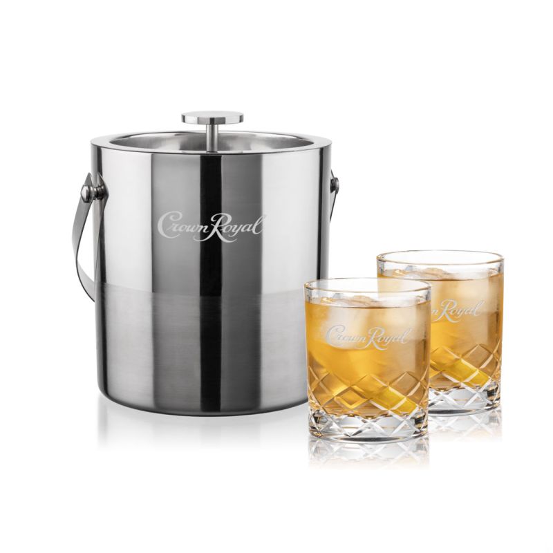 Catania Ice Bucket & Durham On-the-Rocks Set 1 Catania Ice Bucket & Durham On-the-Rocks Set 1