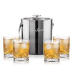Catania Ice Bucket & Durham On-the-Rocks Set - Set of 5 Catania Ice Bucket & Durham On-the-Rocks Set - Set of 5