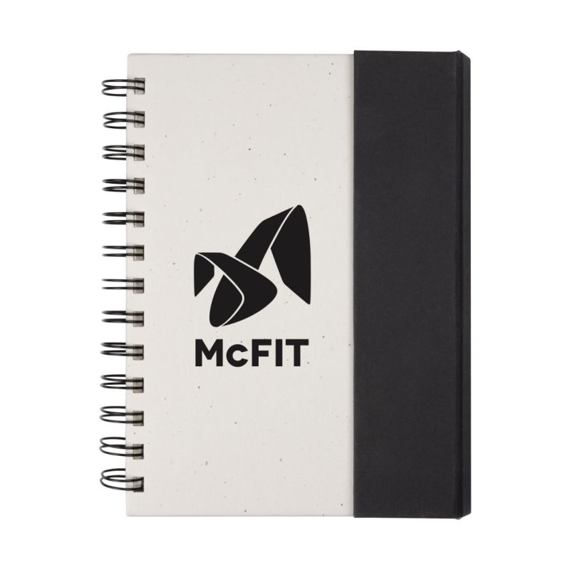 Wormer Spiral Bound Journal w/Sticky Notes & Magnetic Closure 1 Wormer Spiral Bound Journal w/Sticky Notes & Magnetic Closure 1