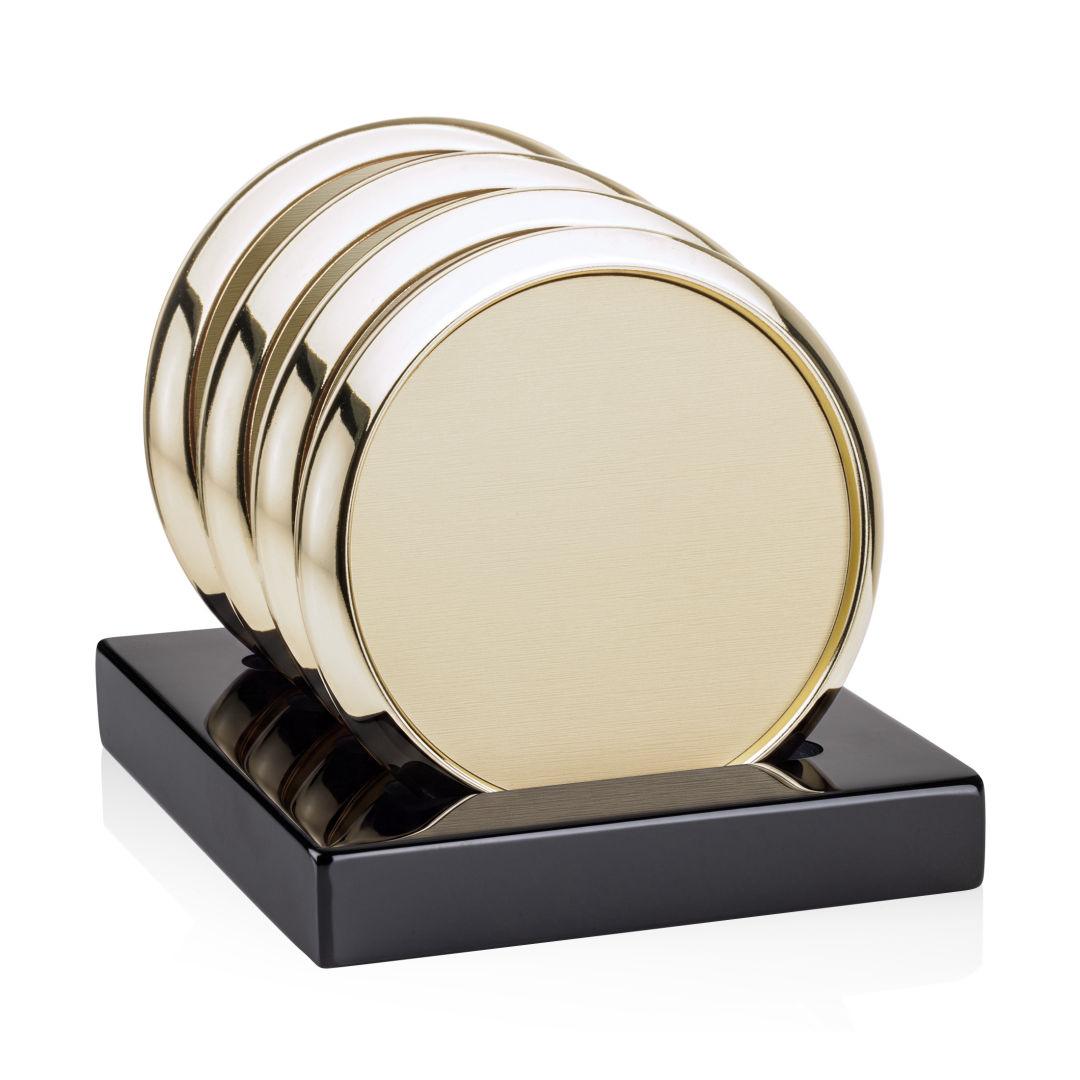 Danville on Gloss Black Base - Set of 4 1